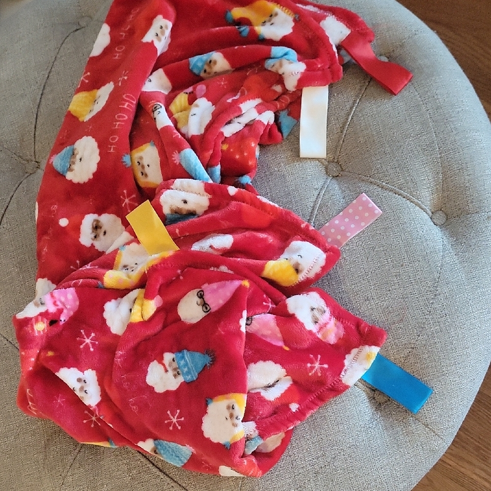 Festive Red Santa Blanket